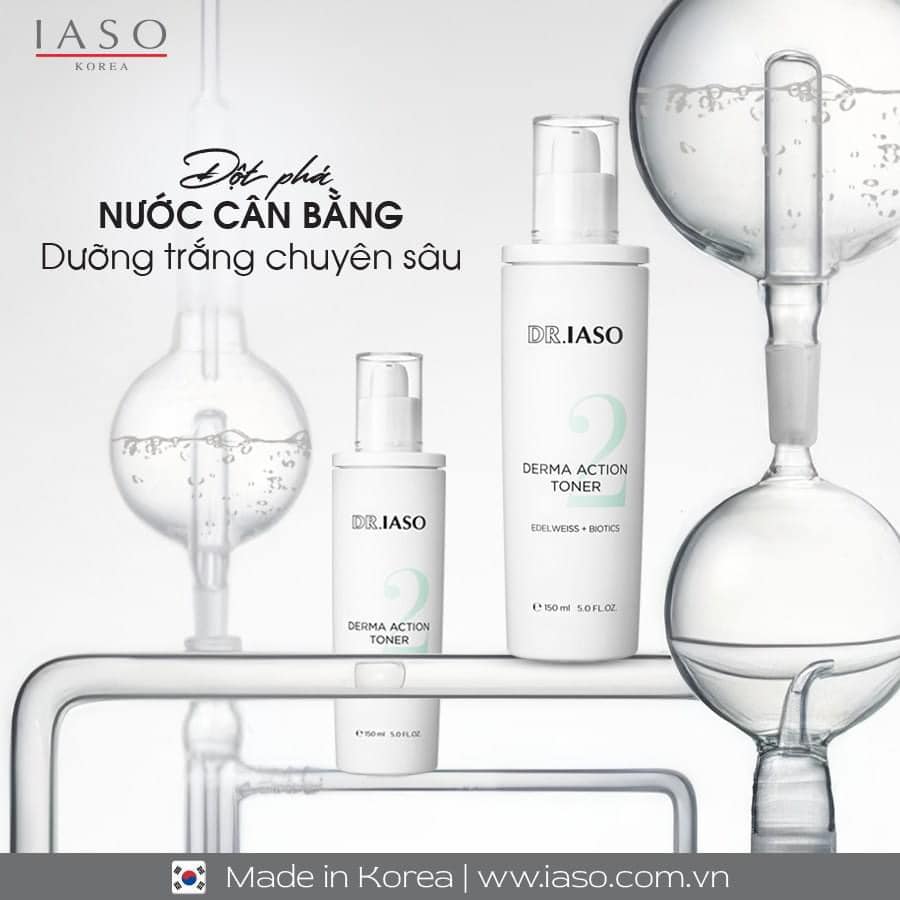 Nước Cân Bằng Biotics Trắng Sáng Da từ IASO