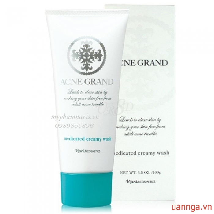 Sữa Rửa Mặt Naris Acne Grand Medicated Creamy Wash