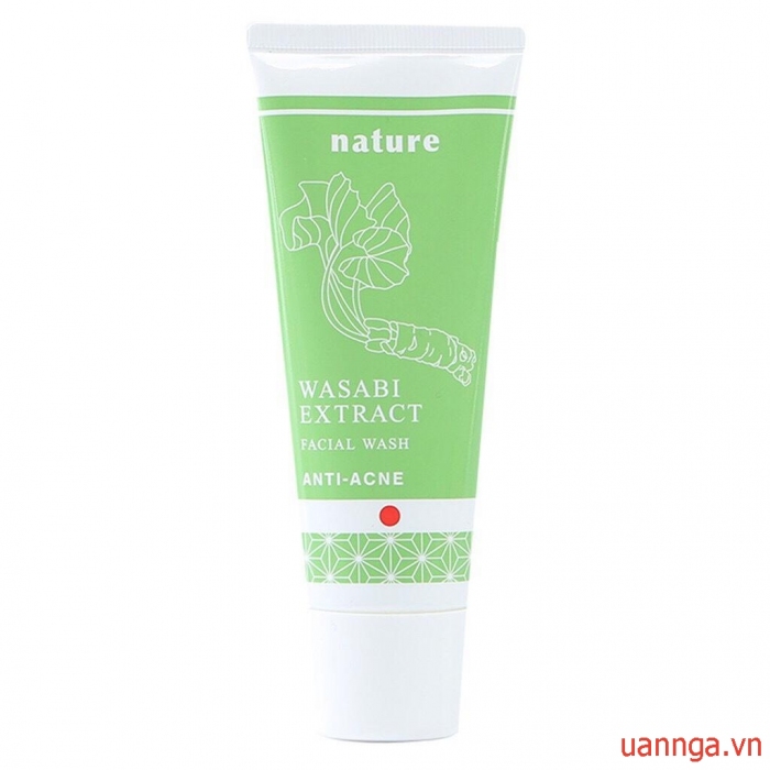Sữa Rửa Mặt Cho Da Mụn Naris Nature Wasabi Extract Facial Wash