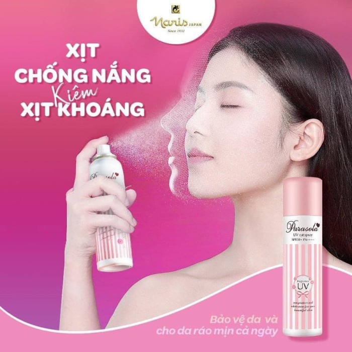 CHỐNG NẮNG KIÊM XỊT KHOÁNG VÀ BODY MIST: SIÊU PHẨM 2IN1